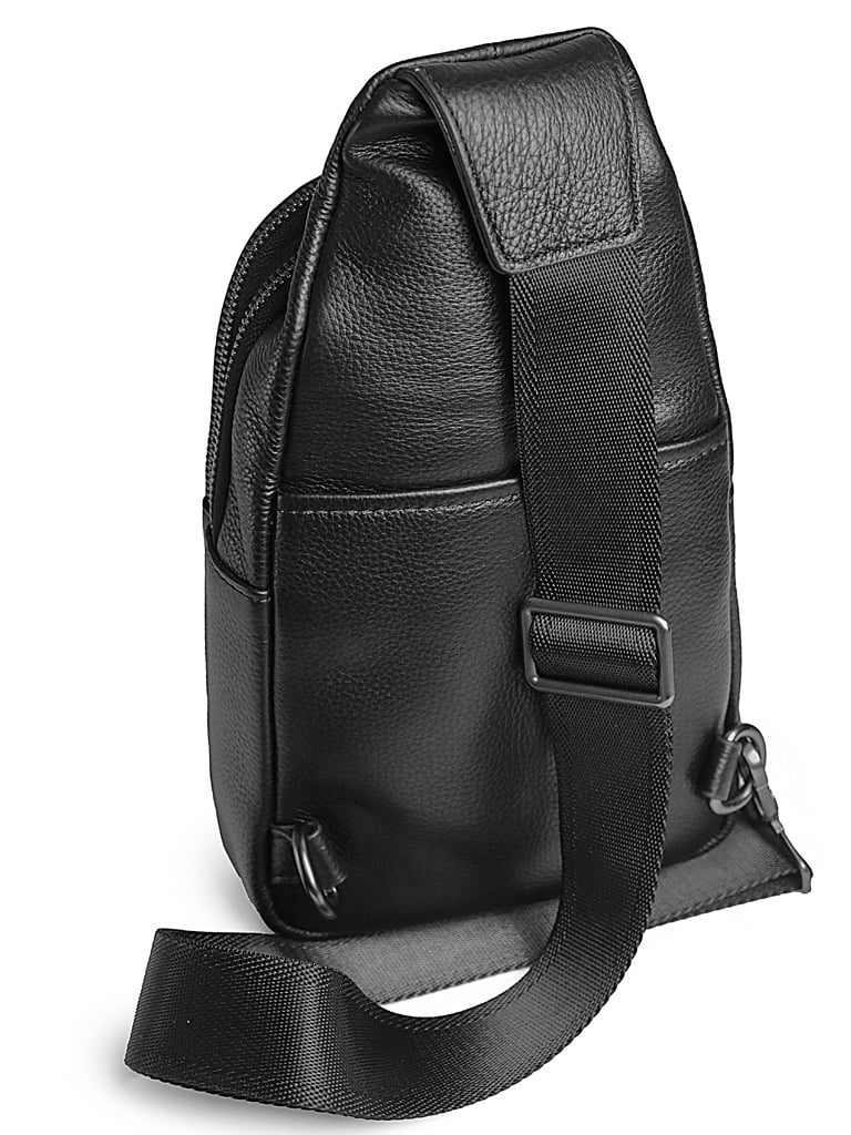 Geanta pentru barbati, 871, piele naturala, Neagra - poza 2
