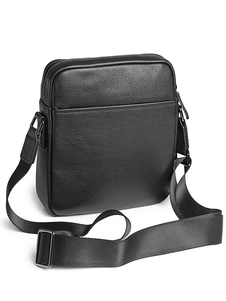 Geanta pentru barbati, 8826, piele naturala, Neagra