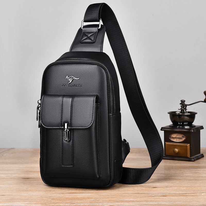Geanta pentru barbati Apolo GT2215, Negru - poza 4