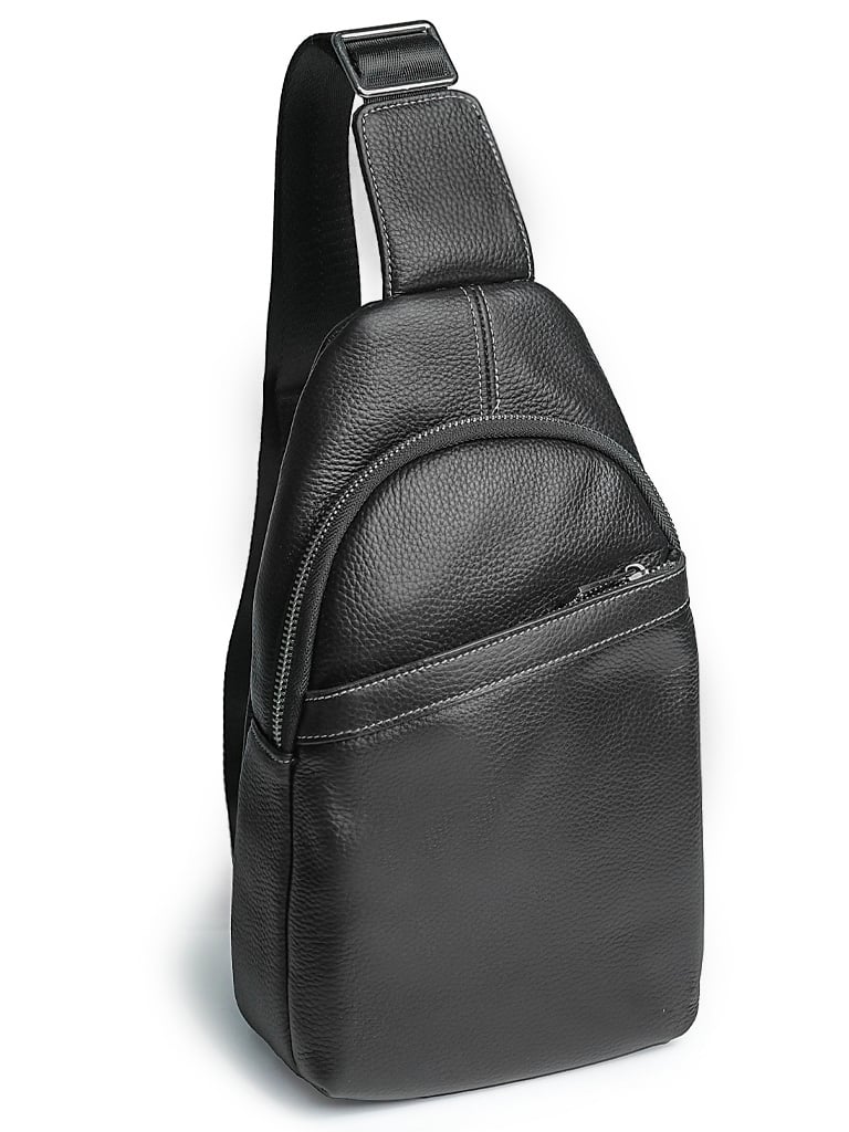 Geanta pentru barbati, X0150, piele naturala, Neagra - poza 1