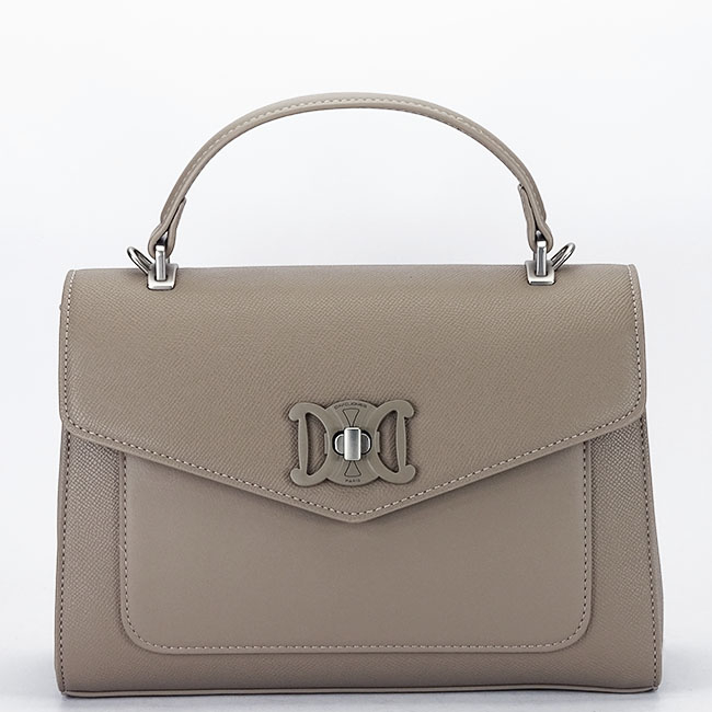 Geanta taupe deschis medie David Jones CM7793 14