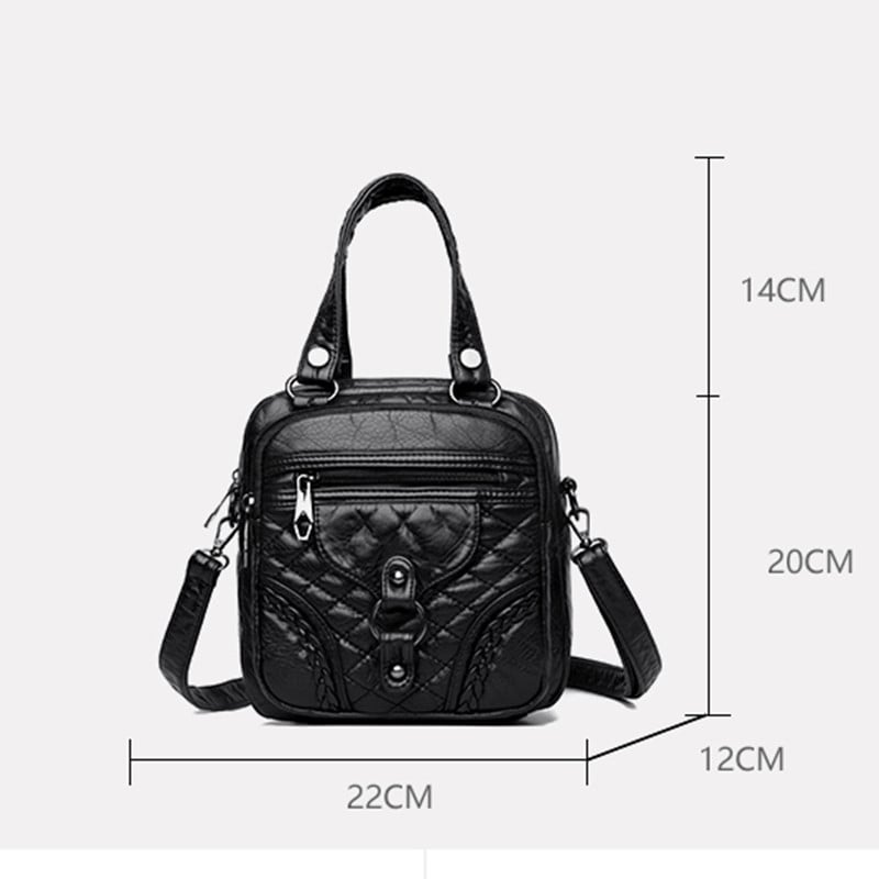 Geanta tip rucsac, Dalila GT2294, Bordo - poza 5