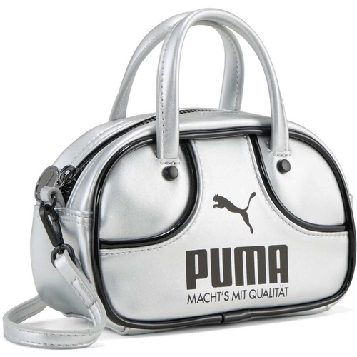 Geanta unisex Puma 1976 Metallic Micro Grip Bag Glacia 25L 09248501 - poza 1