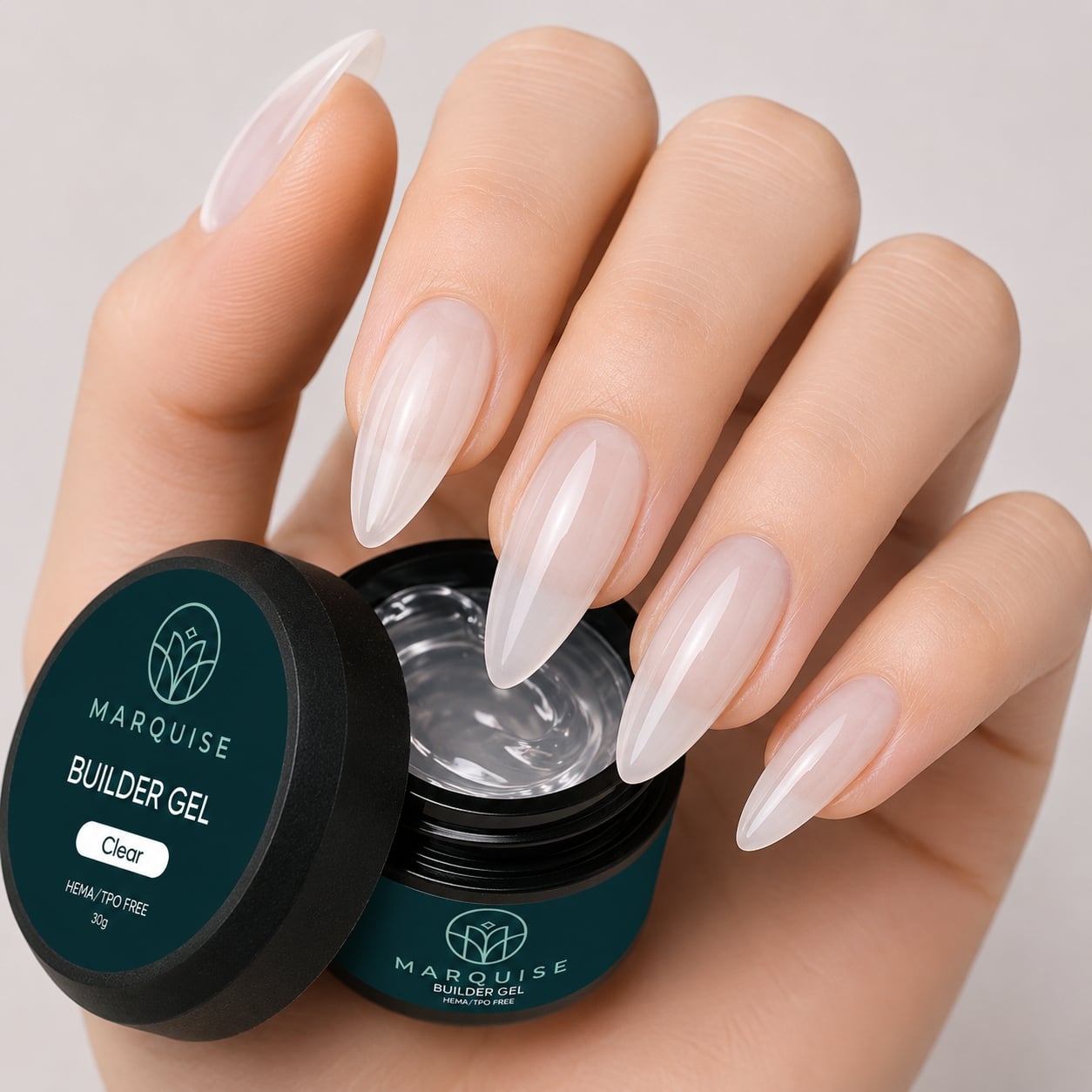 Gel UV Constructie Unghii HEMA/TPO FREE, Marquise, BNG111, 30 g - poza 2