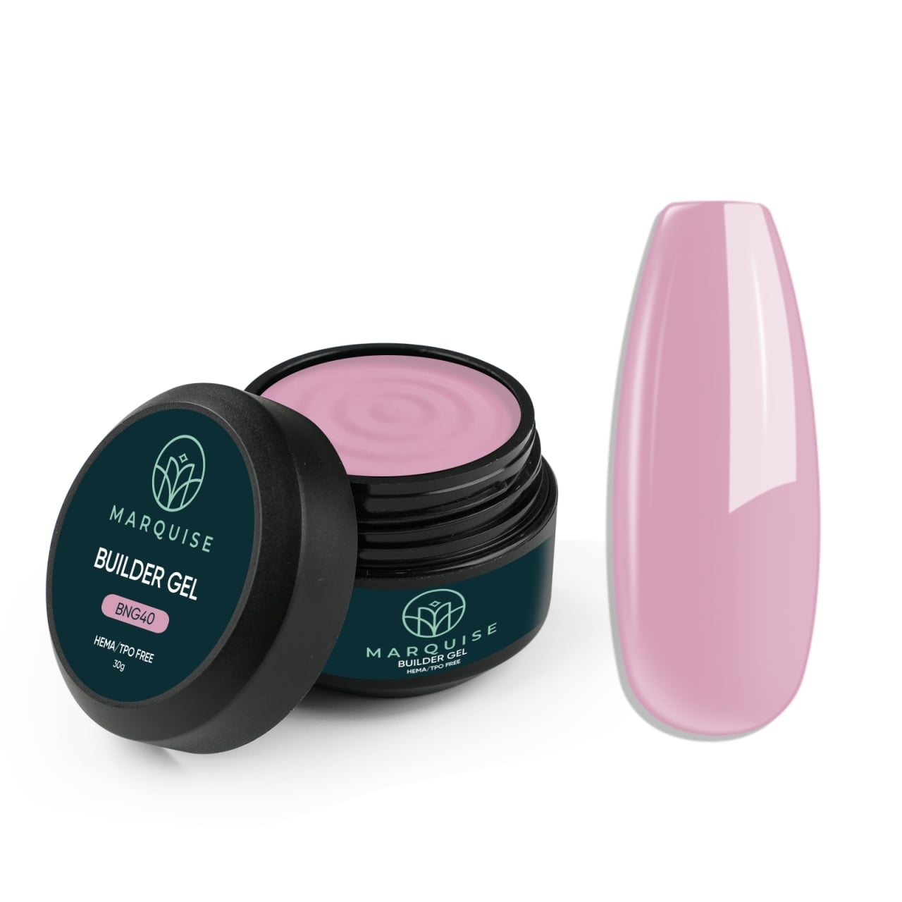 Gel UV Constructie Unghii HEMA/TPO FREE, Marquise, BNG40, 30 g