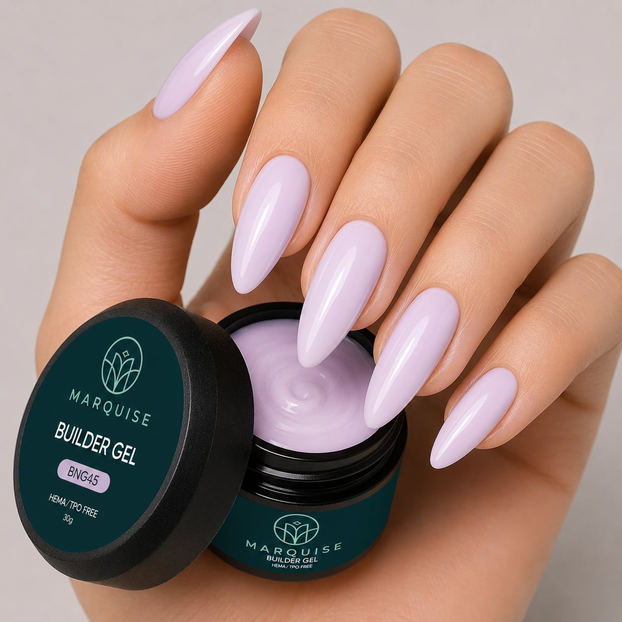 Gel UV Constructie Unghii HEMA/TPO FREE, Marquise, BNG45, 30 g - poza 2