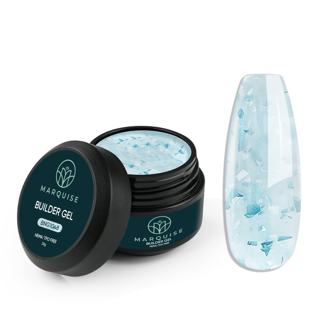 Gel UV Constructie Unghii HEMA/TPO FREE, Marquise, Radiance BNG1048, 30 g