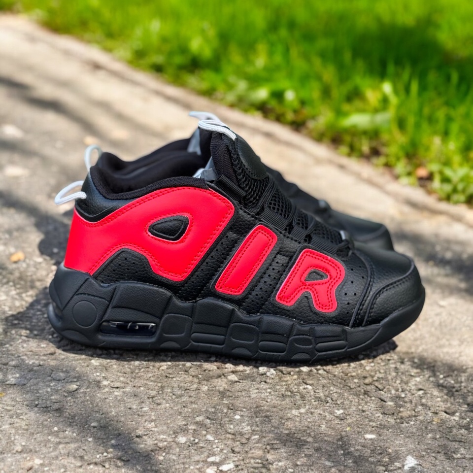 GHETE AIR UNISEX BLACK&RED ABAR5 (MĂRIME: 42)