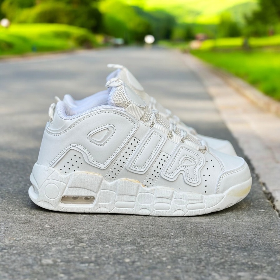 GHETE AIR UNISEX FULL-WHITE ABAR4 (MĂRIME: 44)