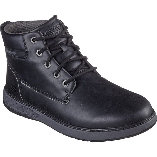 Ghete barbati Skechers Garlan - Deno 205235-BLK - poza 1