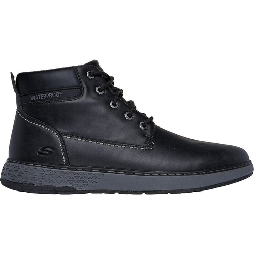 Ghete barbati Skechers Garlan - Deno 205235-BLK - poza 3