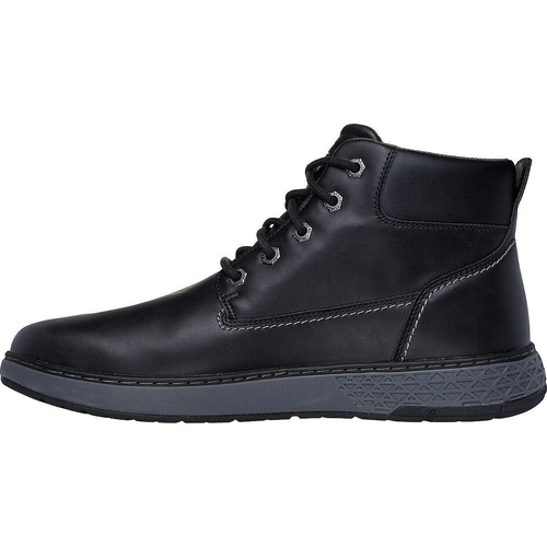 Ghete barbati Skechers Garlan - Deno 205235-BLK - poza 5