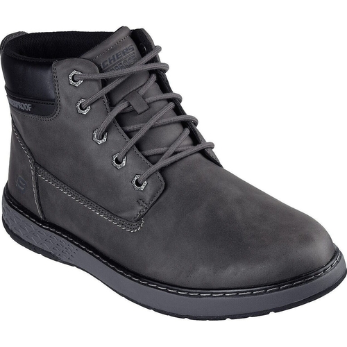 Ghete barbati Skechers Garlan - Deno 205235-CHAR - poza 1