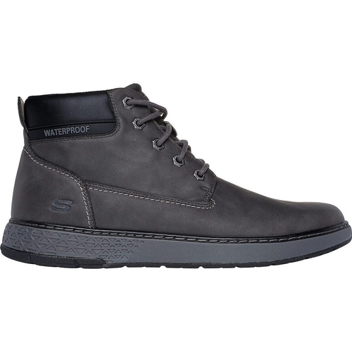Ghete barbati Skechers Garlan - Deno 205235-CHAR - poza 3