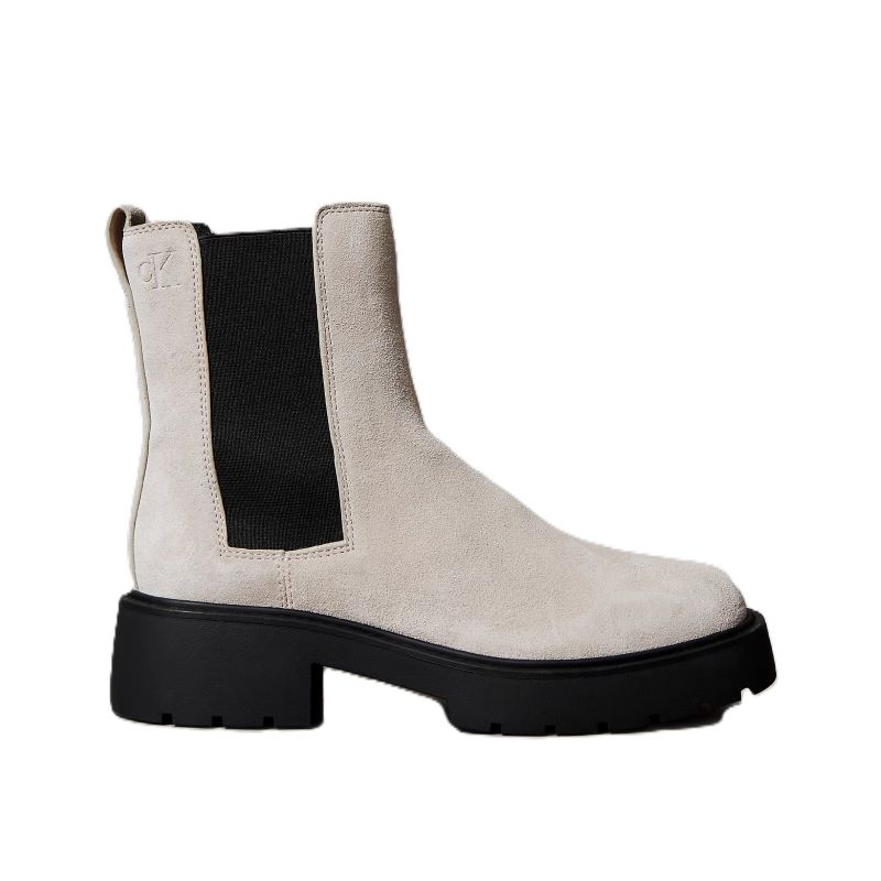 Ghete Calvin Klein CHUNKY CHELSEA BOOT SUEDE