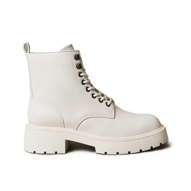 Ghete Calvin Klein CHUNKY LACE UP ZIP BOOT - poza 1