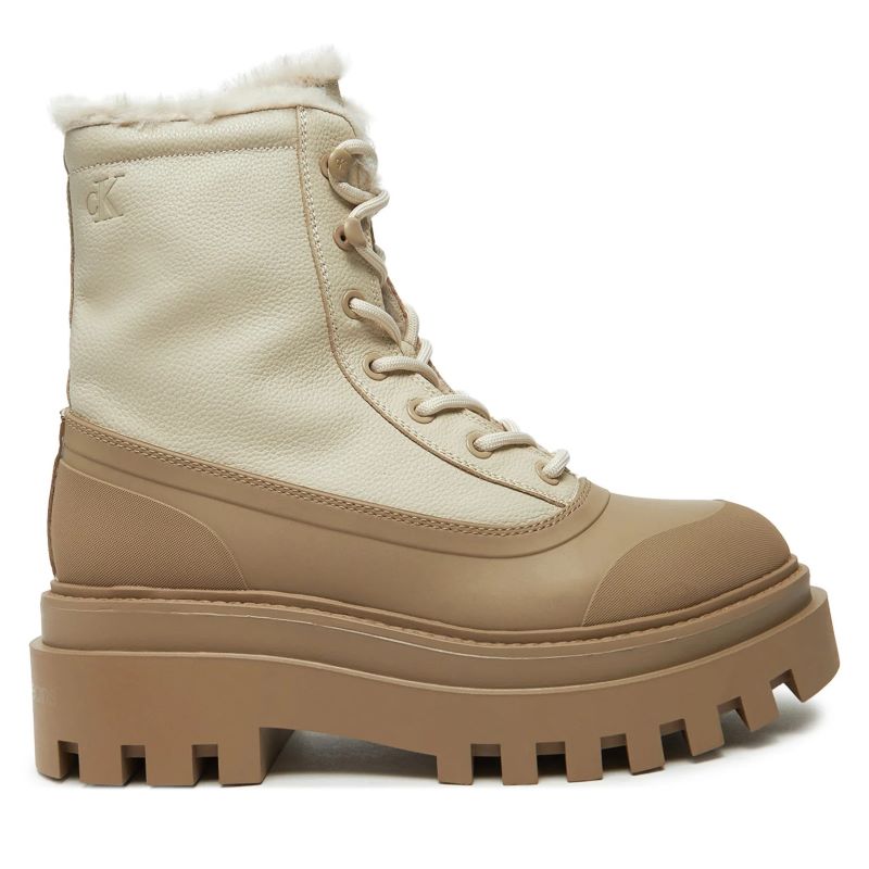 Ghete Calvin Klein FLATFORM LACE UP BOOT PADDED - poza 1