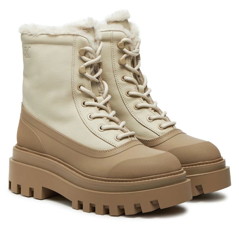 Ghete Calvin Klein FLATFORM LACE UP BOOT PADDED - poza 2