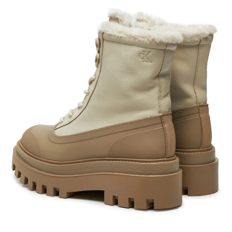 Ghete Calvin Klein FLATFORM LACE UP BOOT PADDED - poza 3