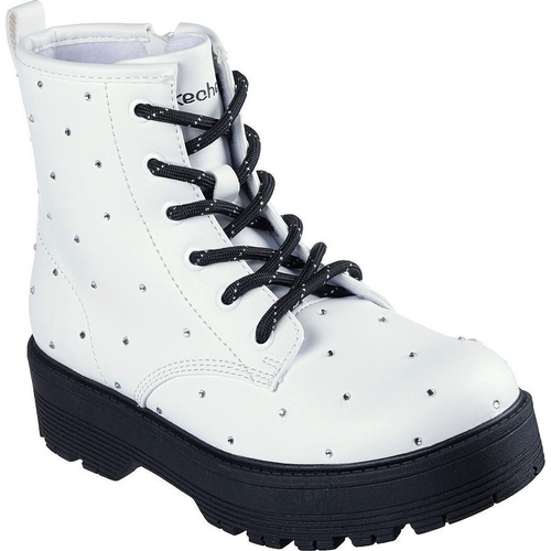 Ghete copii Skechers Gravlen Hi - Jewel Strut 303471L-WHT - poza 1