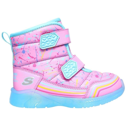 Ghete copii Skechers Lights Illumi 302653N-PKMT - poza 3
