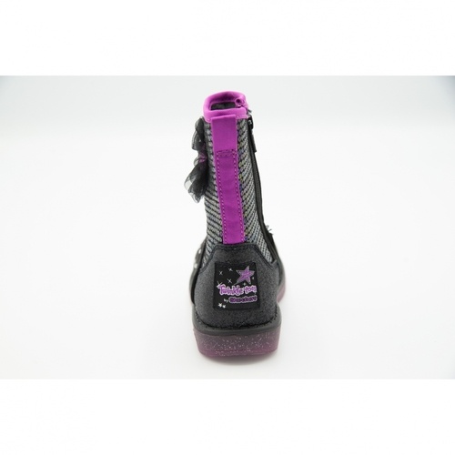 Ghete copii Skechers Twinkle Toes Glitzy Glam 20305N-BKMT - poza 4