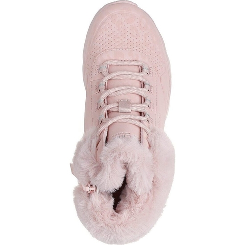 Ghete copii Skechers Uno Lite - Cozy Leopard 310362L-BLSH - poza 2