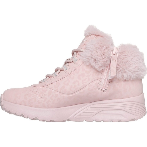 Ghete copii Skechers Uno Lite - Cozy Leopard 310362L-BLSH - poza 5