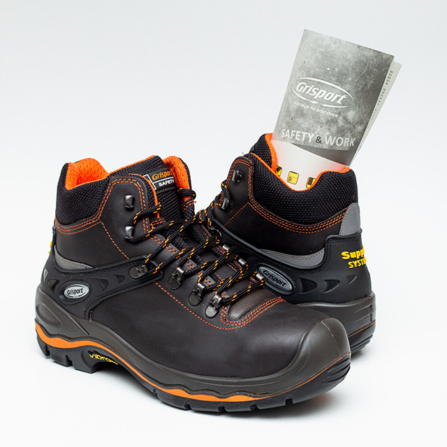 Ghete de lucru Grisport Burtite Maro - Dark Brown - poza 3