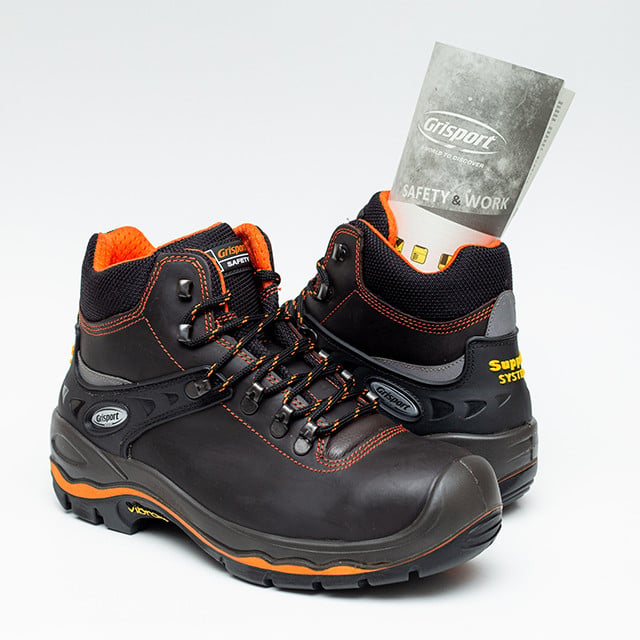 Ghete de lucru Grisport Burtite Maro - Dark Brown - poza 3