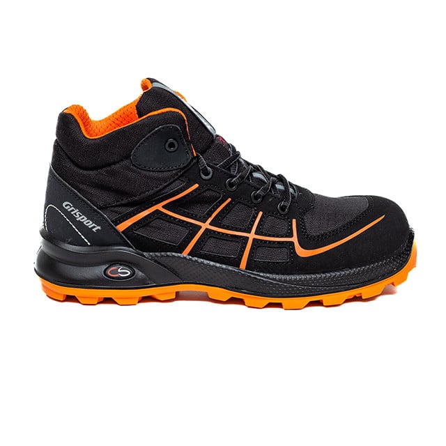 Ghete de lucru Grisport Cheralite Negru - Black/Orange - poza 2