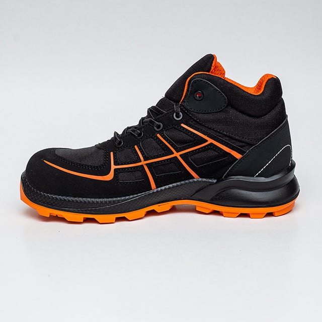 Ghete de lucru Grisport Cheralite Negru - Black/Orange - poza 4