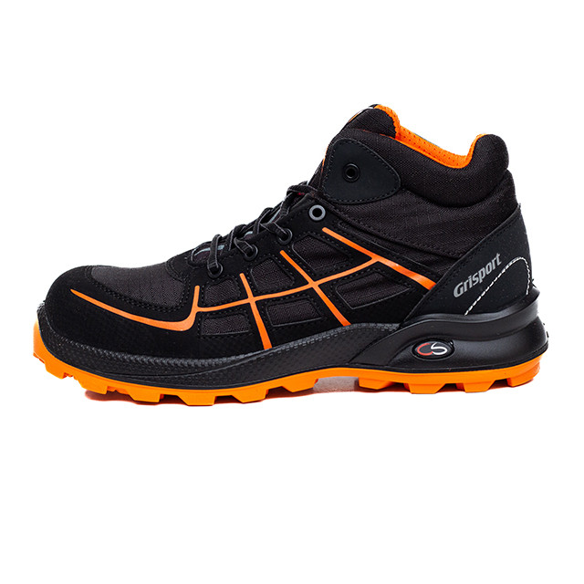 Ghete de lucru Grisport Cheralite Negru - Black/Orange - poza 1