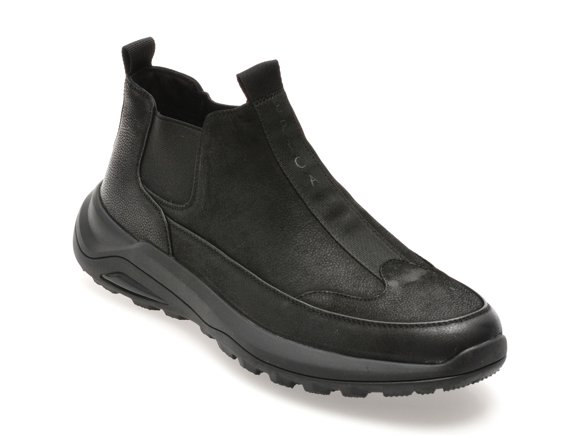 Ghete EPICA negre, 80360, din piele naturala