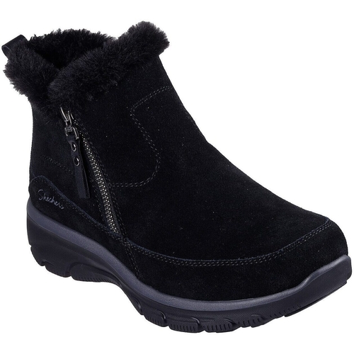 Ghete femei Skechers Easy Going - Cool Zip 167862-BLK - poza 1