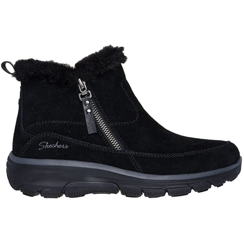Ghete femei Skechers Easy Going - Cool Zip 167862-BLK - poza 3