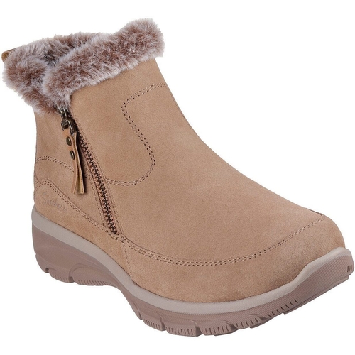 Ghete femei Skechers Easy Going - Cool Zip 167862-TAN - poza 1