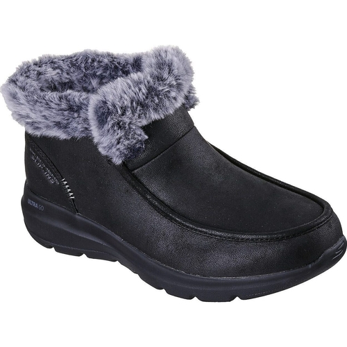 Ghete femei Skechers Glacial Ultra - Cozy Getaway 144221-BBK - poza 1