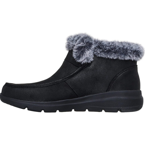 Ghete femei Skechers Glacial Ultra - Cozy Getaway 144221-BBK - poza 3