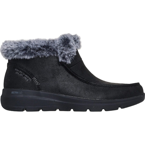 Ghete femei Skechers Glacial Ultra - Cozy Getaway 144221-BBK - poza 5