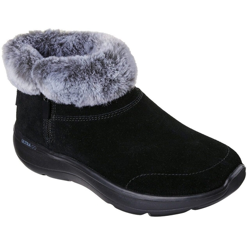 Ghete femei Skechers On-the-go Encore - Snow-cappe 144848-BKGY - poza 1