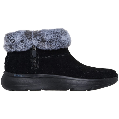 Ghete femei Skechers On-the-go Encore - Snow-cappe 144848-BKGY - poza 3