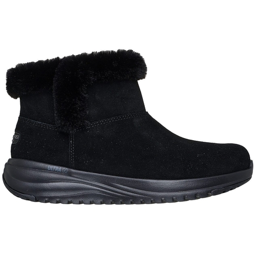 Ghete femei Skechers On-the-go Stellar - Cozy Step 144775-BBK - poza 3