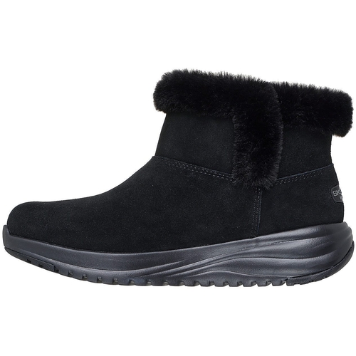 Ghete femei Skechers On-the-go Stellar - Cozy Step 144775-BBK - poza 5