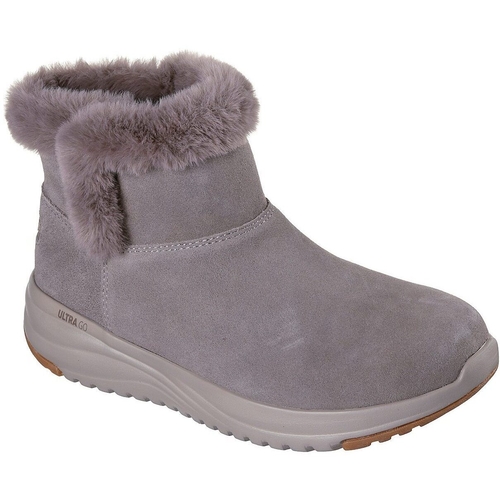 Ghete femei Skechers On-the-go Stellar - Cozy Step 144775-DKTP - poza 1