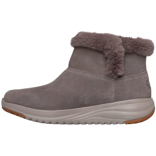 Ghete femei Skechers On-the-go Stellar - Cozy Step 144775-DKTP - poza 5
