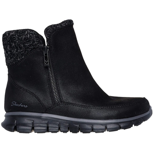 Ghete femei Skechers Synergy - Lovely Collab 167941-BBK - poza 3