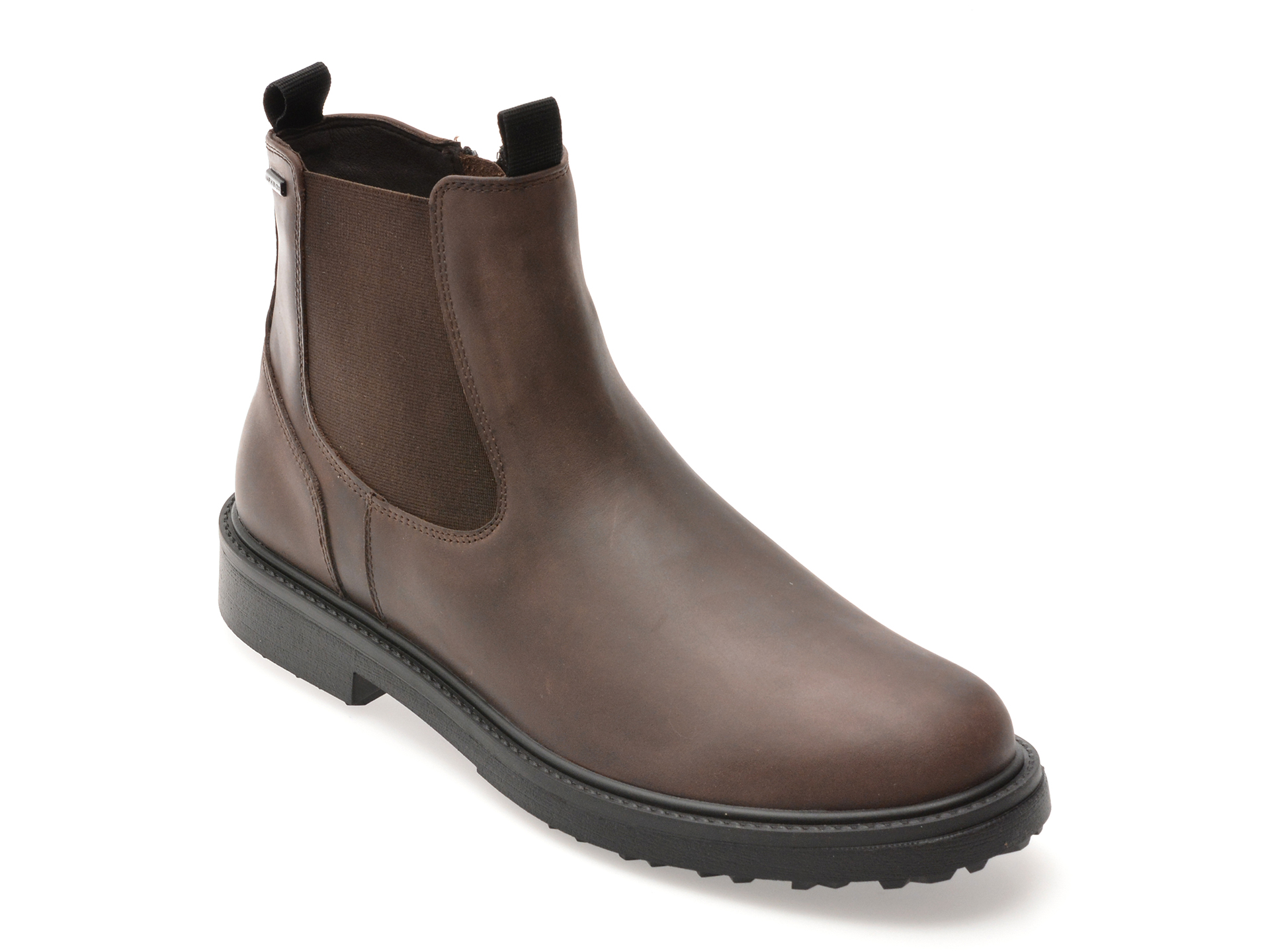 Ghete GEOX maro, U46HQB, din piele naturala