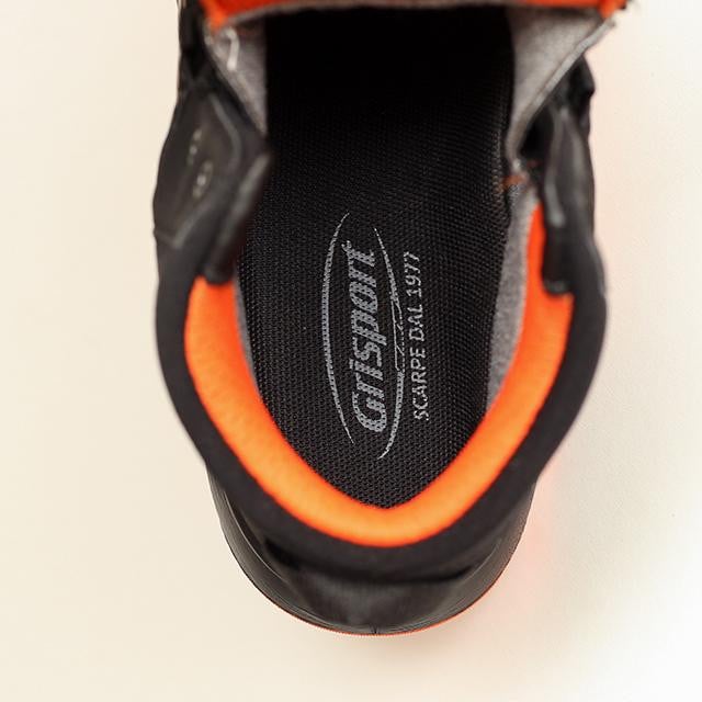 Ghete Grisport Birunite Negru - Black/Orange - poza 3