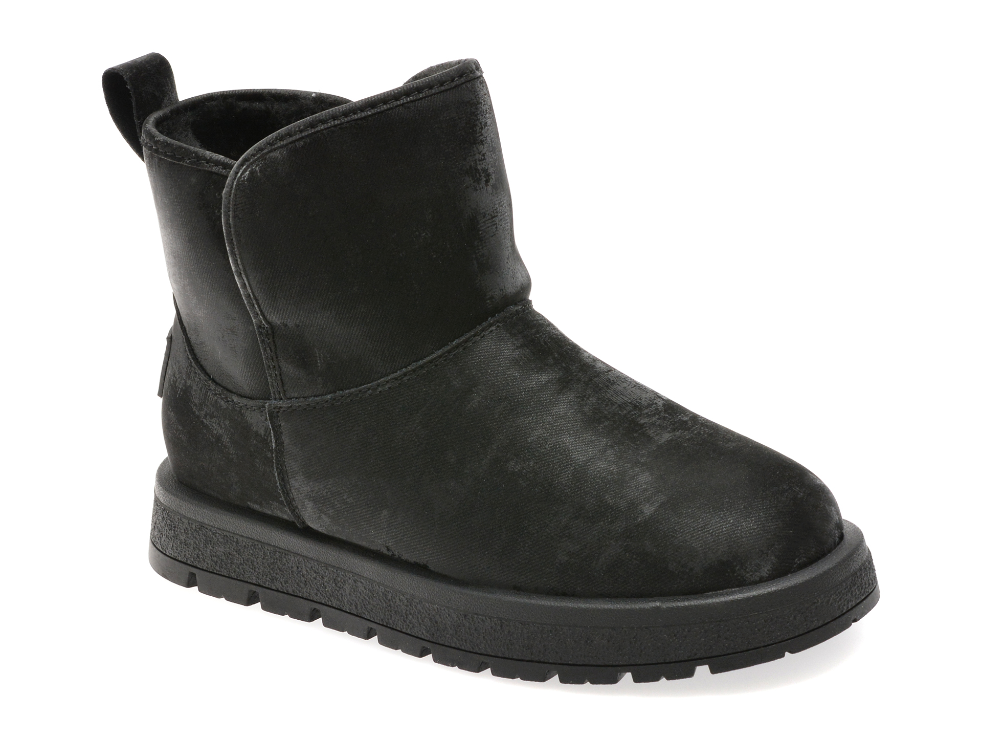 Ghete GRYXX negre, 221756, din piele naturala